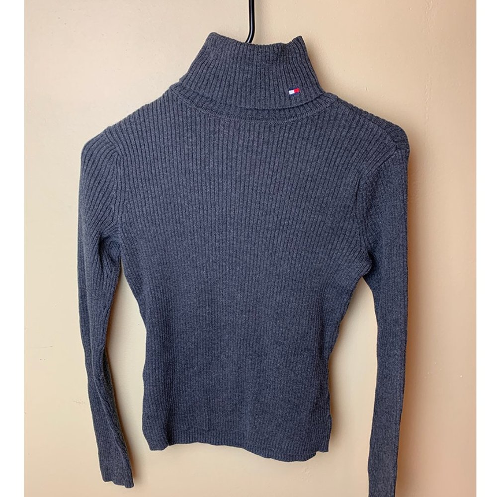Tommy Hilfiger Turtleneck Sweater - Grey